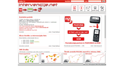 Desktop Screenshot of intervencije.net